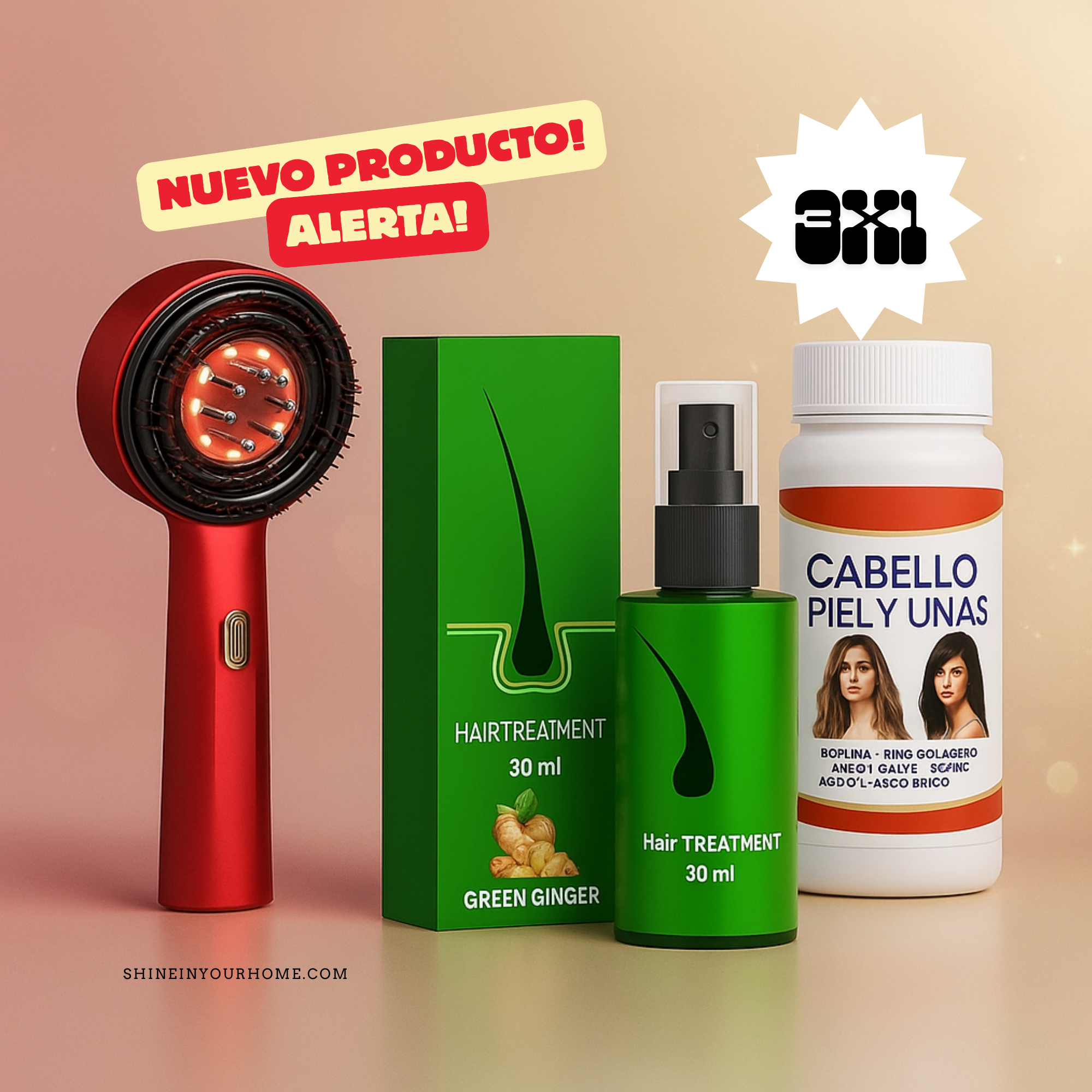 Transformación Capilar Total 3 en 1